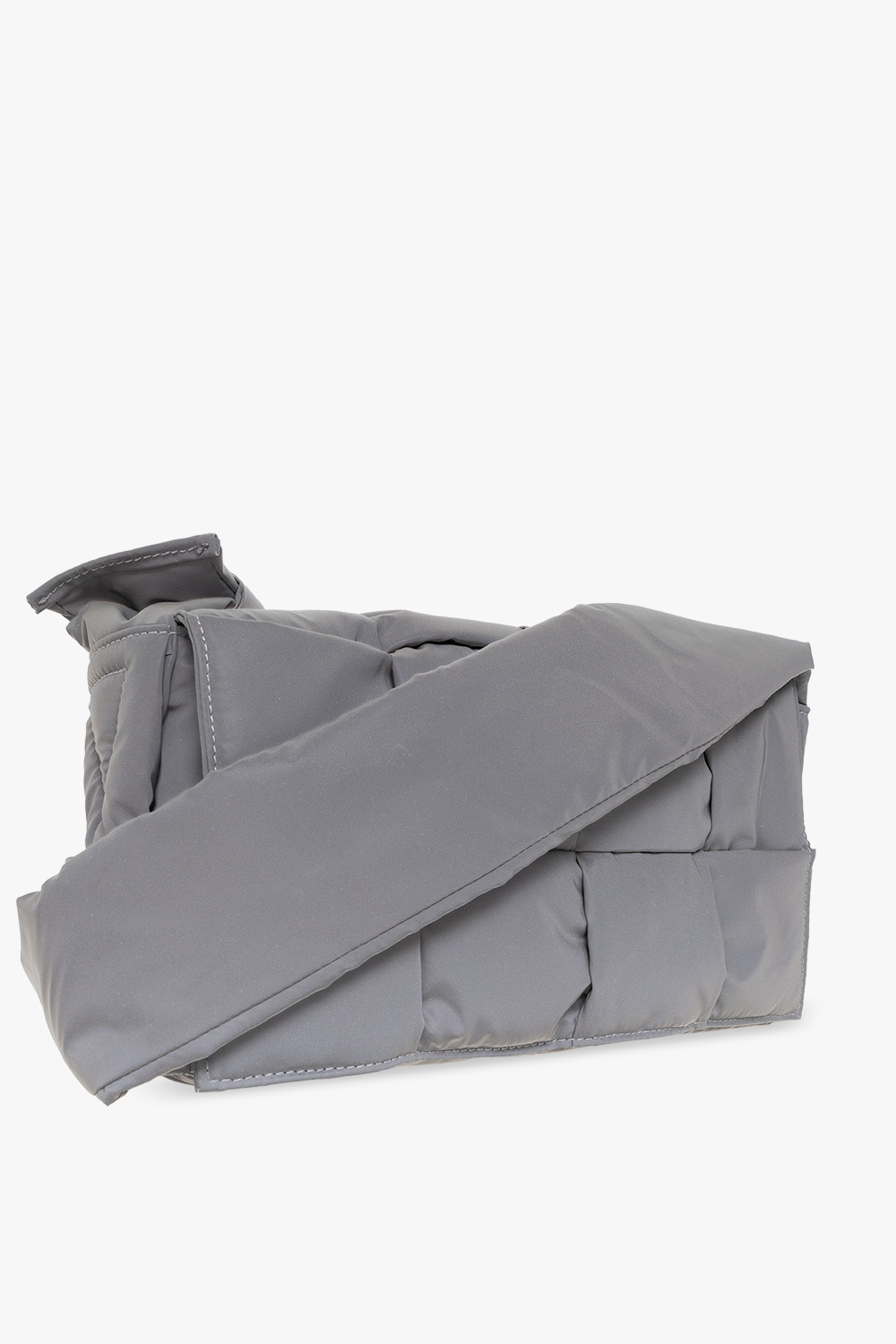 Bottega Veneta ‘Padded Tech Cassette Medium’ reflective shoulder bag