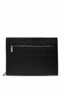 Bottega Veneta BLACK ‘Intrecciato’ weave document case