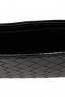 Bottega Veneta BLACK ‘Intrecciato’ weave document case