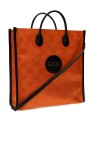 Gucci ORANGE Tote bag with logo