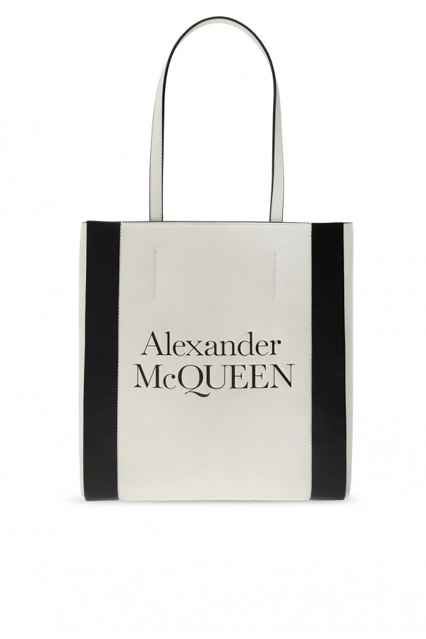 Alexander McQueen Logo shopper bag