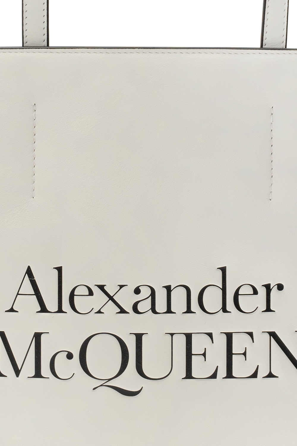 Alexander McQueen Logo shopper bag