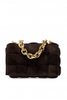 Bottega Veneta The Shoulder Pouch handbag in brown leather