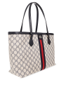 Gucci beige ‘Ophidia Medium’ shopper bag