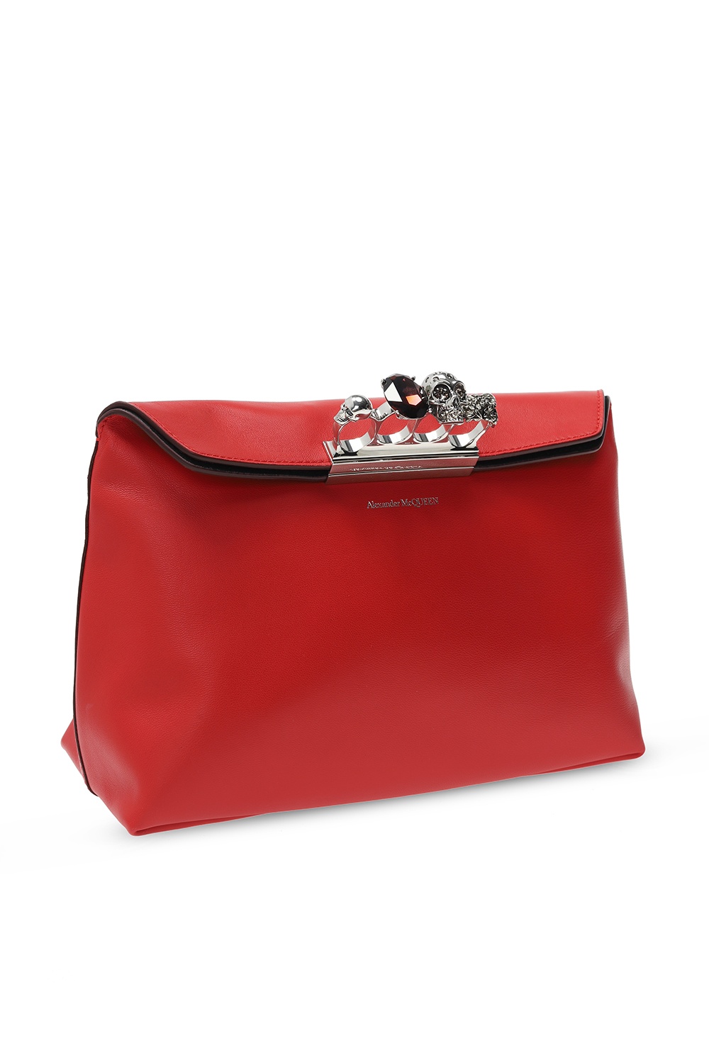 Alexander McQueen Clutch with decorative handle