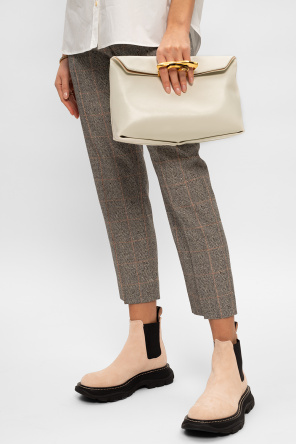 Clutch with logo od Alexander McQueen