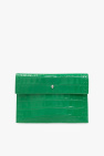 alexander mcqueen green briefcase
