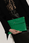 Alexander McQueen ‘Envelope’ leather clutch