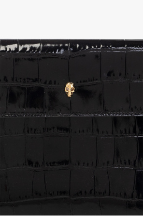 Alexander McQueen ‘Envelope’ leather clutch