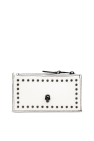 Alexander McQueen WHITE Leather card case
