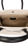 Saint Laurent cream ‘Rive Gauche North/South’ shopper bag