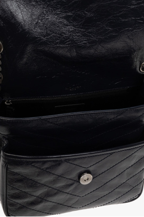 Saint Laurent Skórzana torba na ramię ‘Niki Medium’