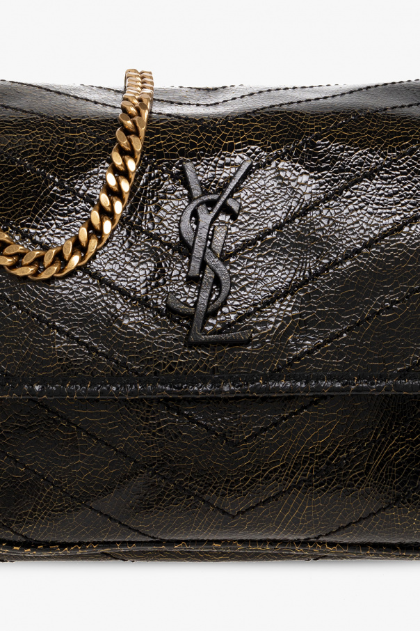 Yves Saint Laurent, Accessories, Ysl Matte Black Monogram Belt 8 Cm 32  Inches
