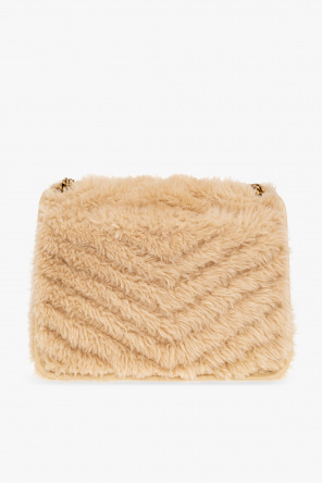 Saint Laurent ‘Niki Medium’ fur shoulder bag