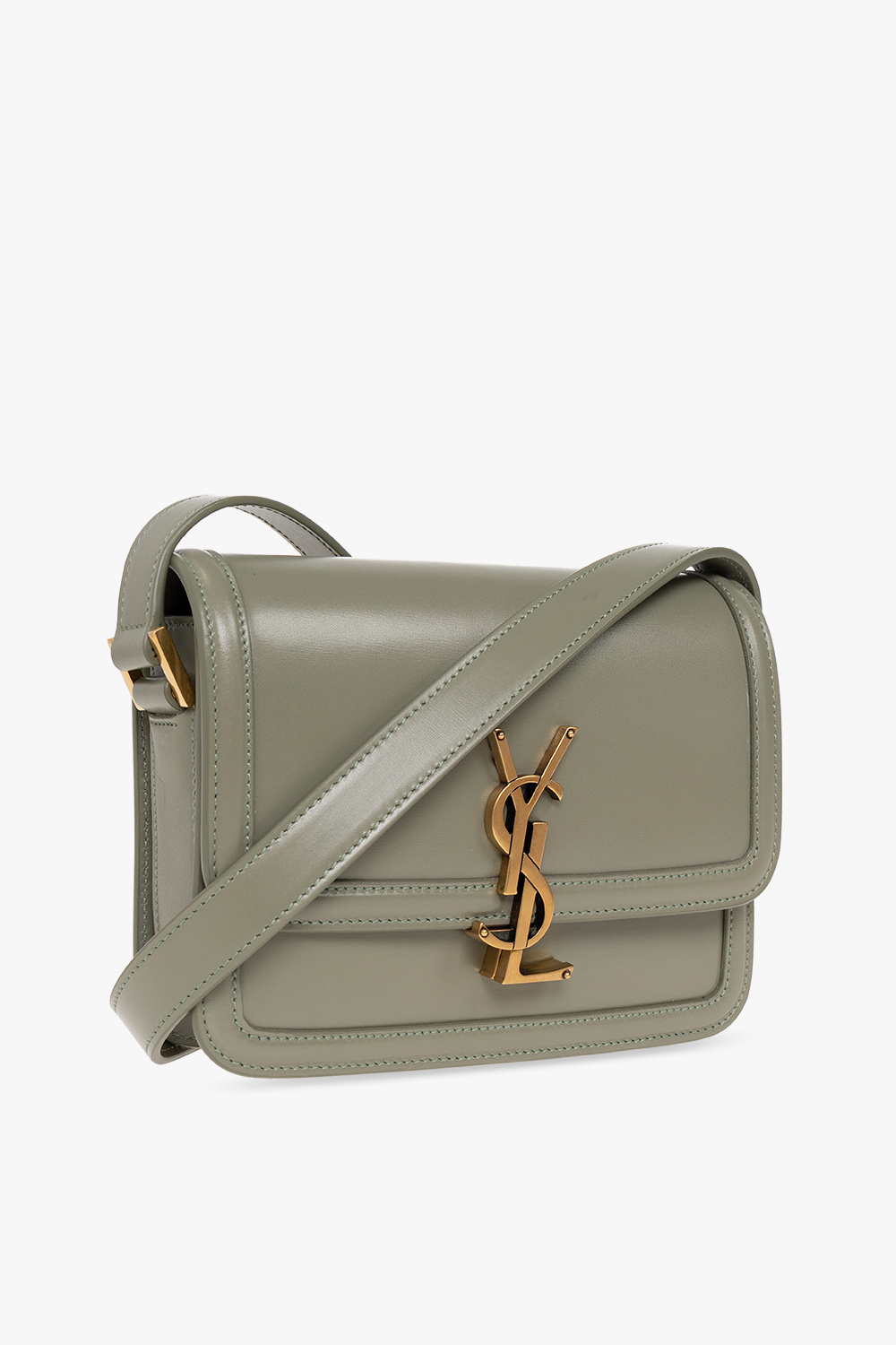 SAINT LAURENT, 'SOLFERINO' CALF LEATHER CROSSBODY BAG