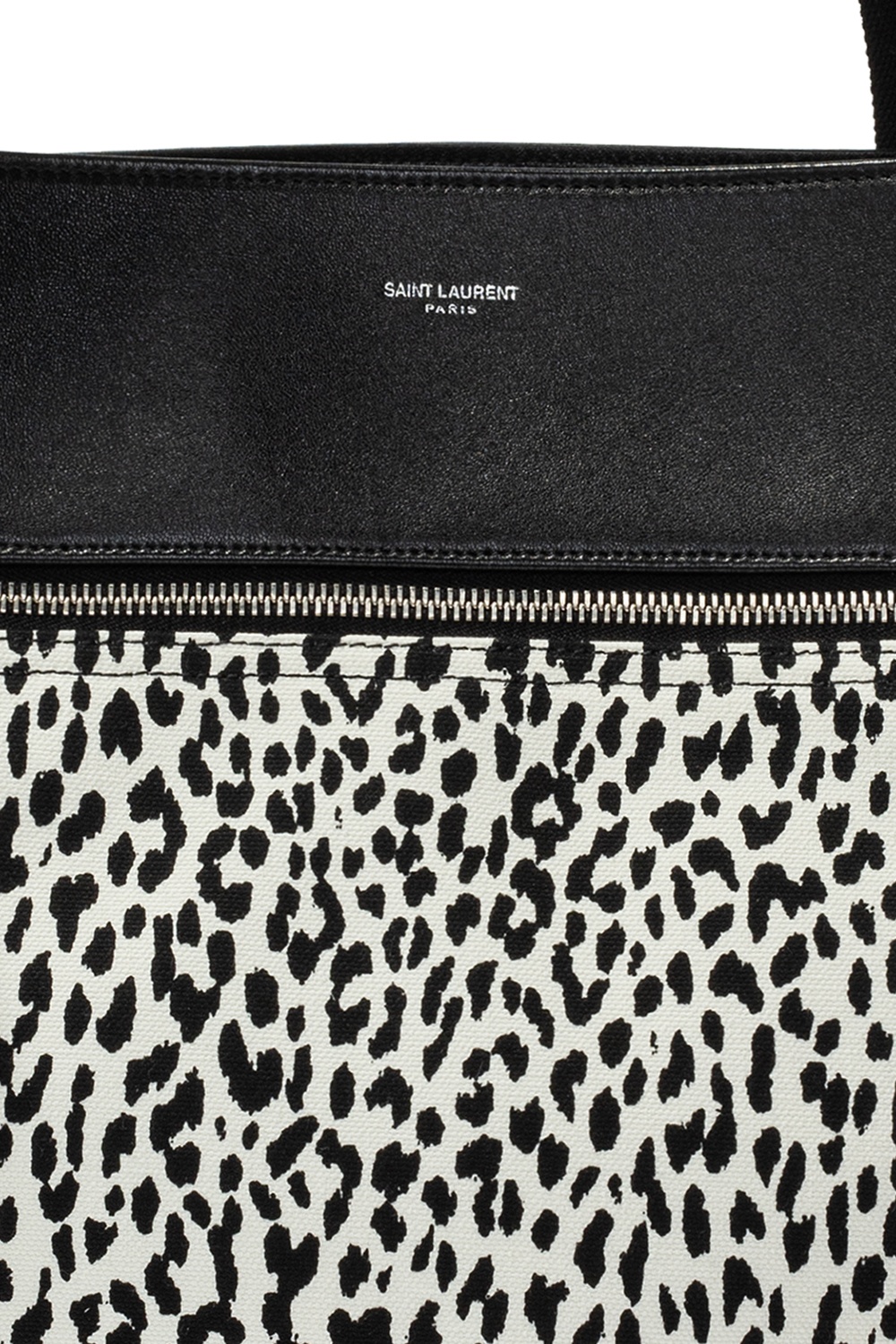 Saint Laurent Shopper bag with logo