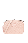 Gucci PINK ‘GG Marmont Mini’ shoulder bag
