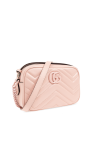 Gucci PINK ‘GG Marmont Mini’ shoulder bag
