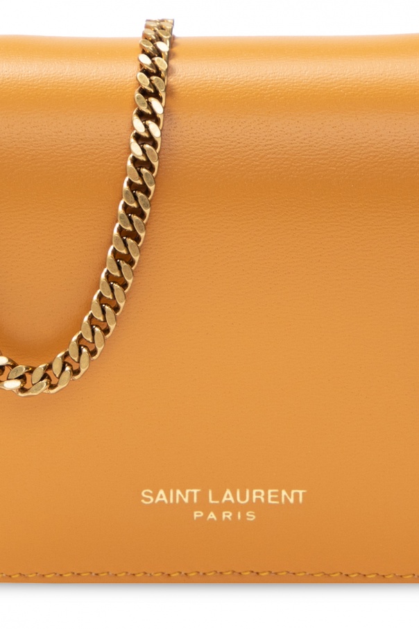 ysl card holder with chain