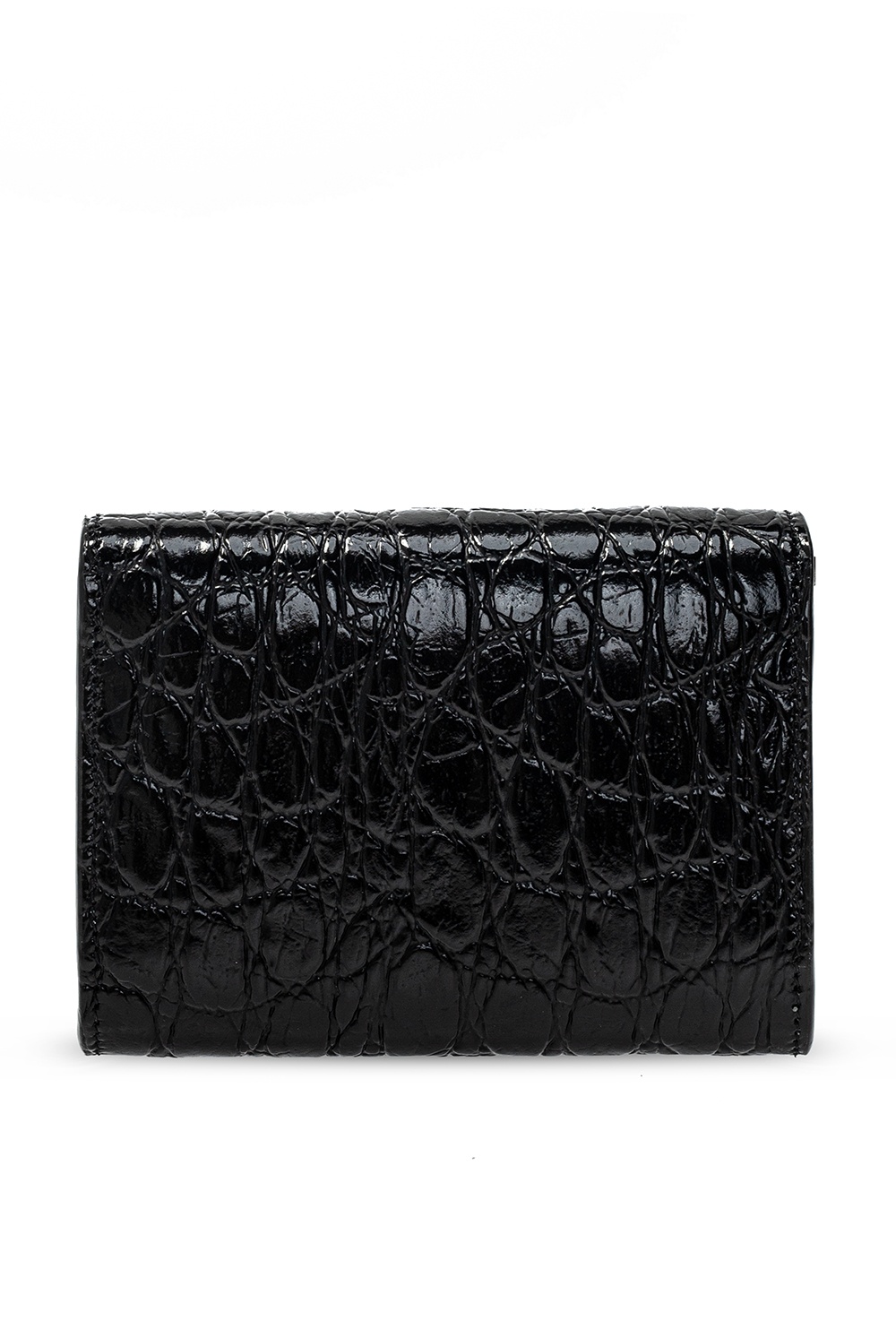 Saint Laurent Leather wallet with chain