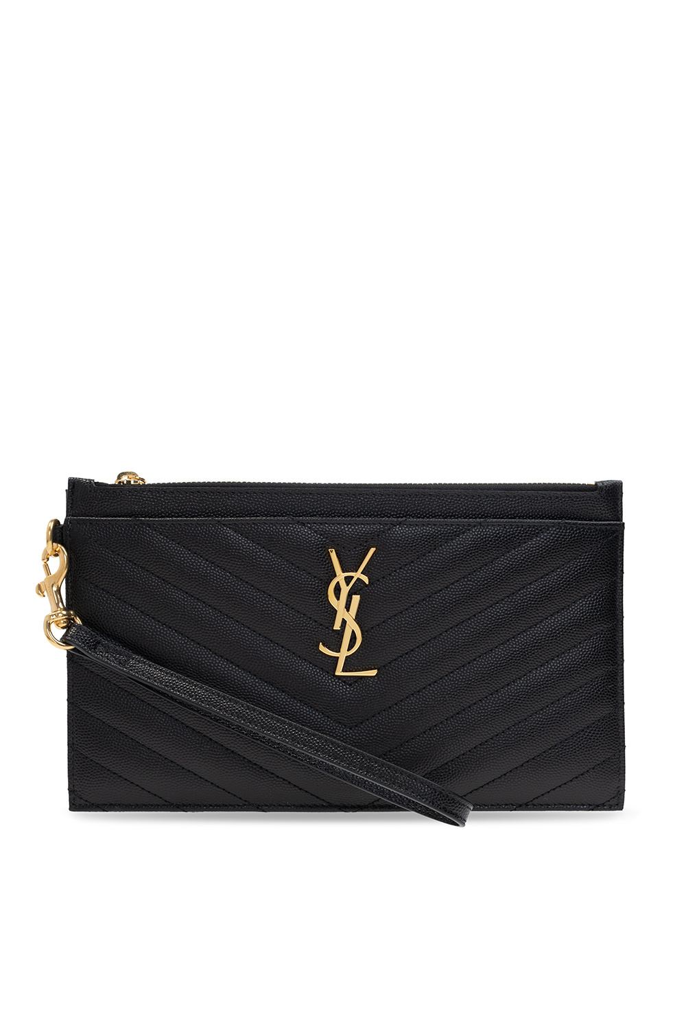 Saint Laurent Clutch with logo