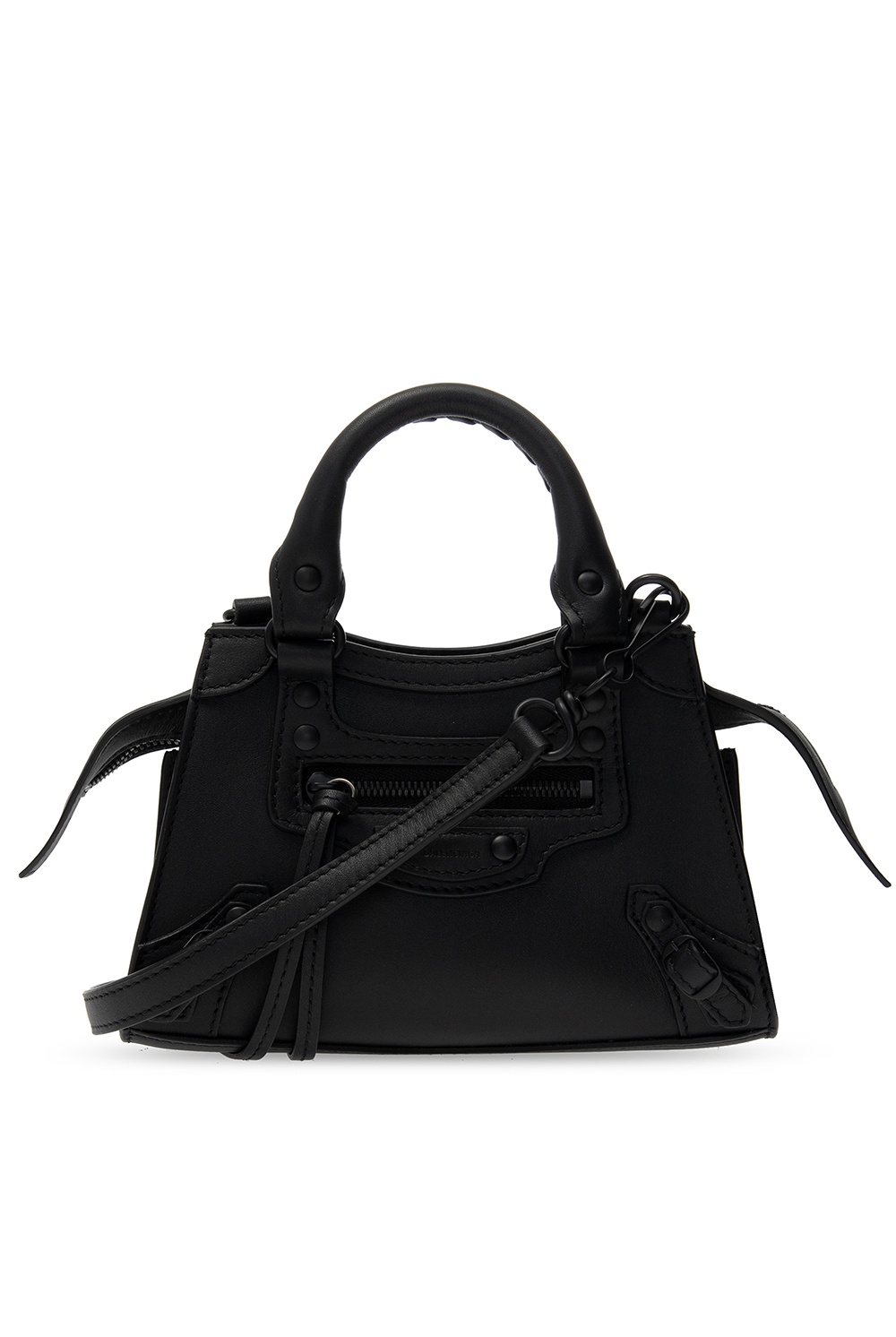 Balenciaga Neo Classic Hobo Xs Embossed Clutch Bag in Black