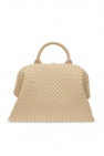 Bottega Veneta beige ‘BV Handle’ shoulder bag