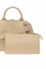 Bottega Veneta beige ‘BV Handle’ shoulder bag