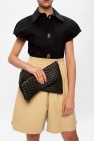 Bottega Veneta BLACK ‘BV Crisscross’ clutch