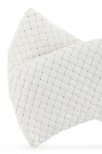 Bottega Veneta WHITE ‘BV Crisscross’ clutch