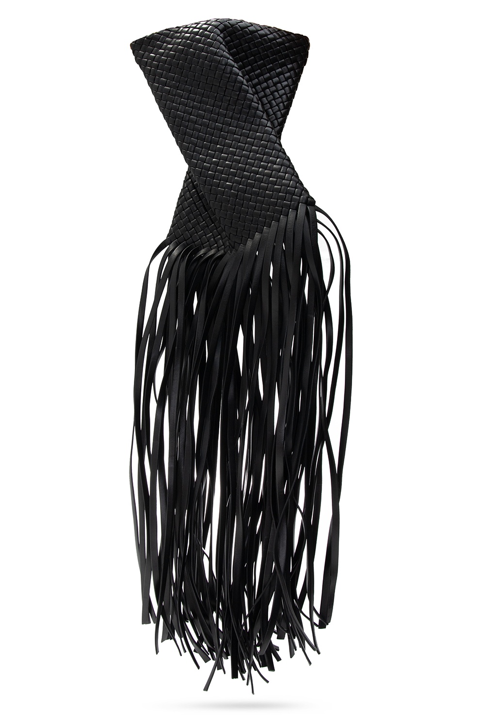 bottega granulado Veneta ‘Fringe Crisscross’ clutch