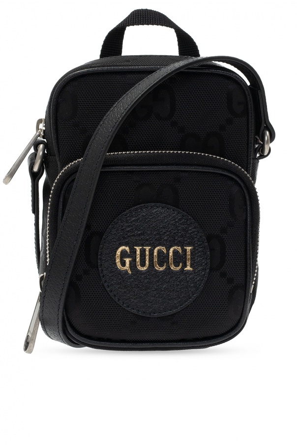 Gucci INTENSE gucci Pre-Owned logo plaque tote bag