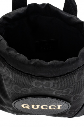 gucci short Logo backpack