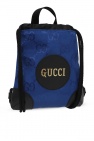 Gucci Gucci Print leather zip around wallet