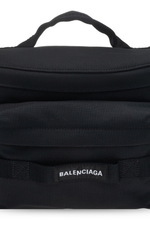 Balenciaga fendi suede drawstring backpack