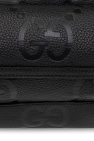 Gucci BLACK Leather belt bag