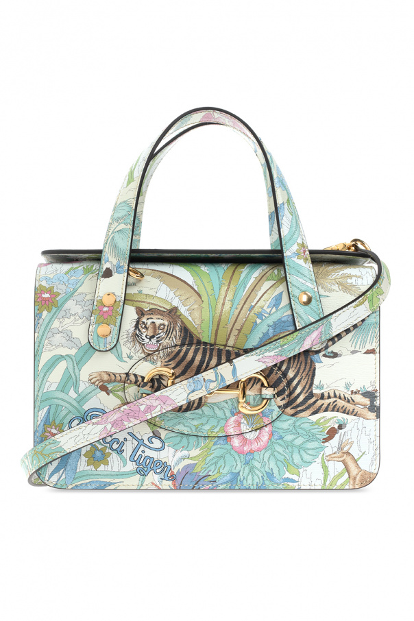 Gucci ‘Horsebit 1955’ shoulder bag from the ‘Gucci Tiger’ collection