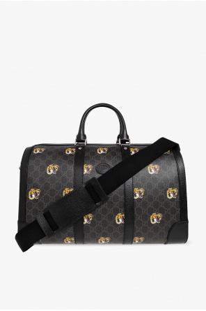 ‘bestiary medium’ holdall bag od Gucci
