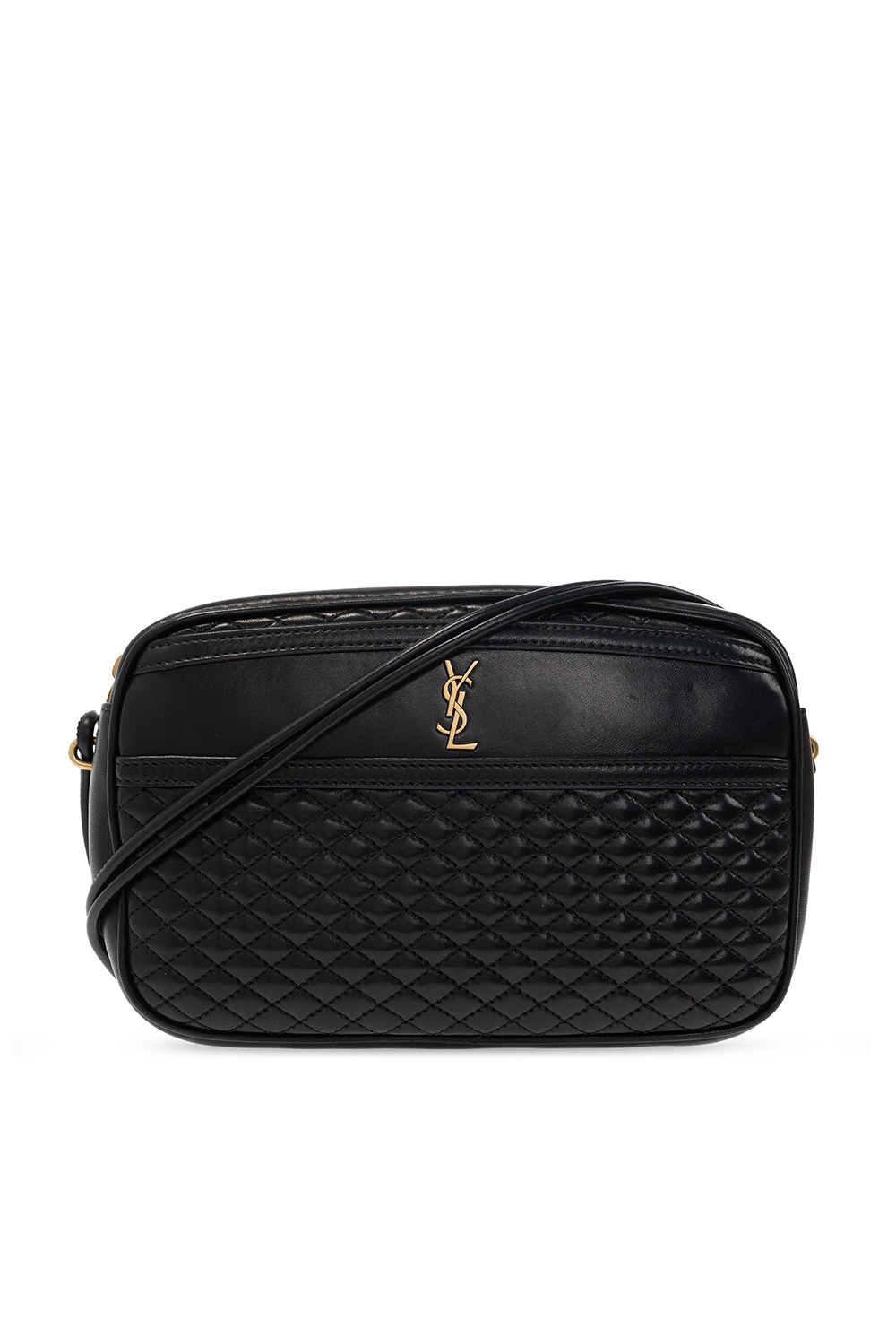 Victoire leather handbag Saint Laurent Black in Leather - 26050067
