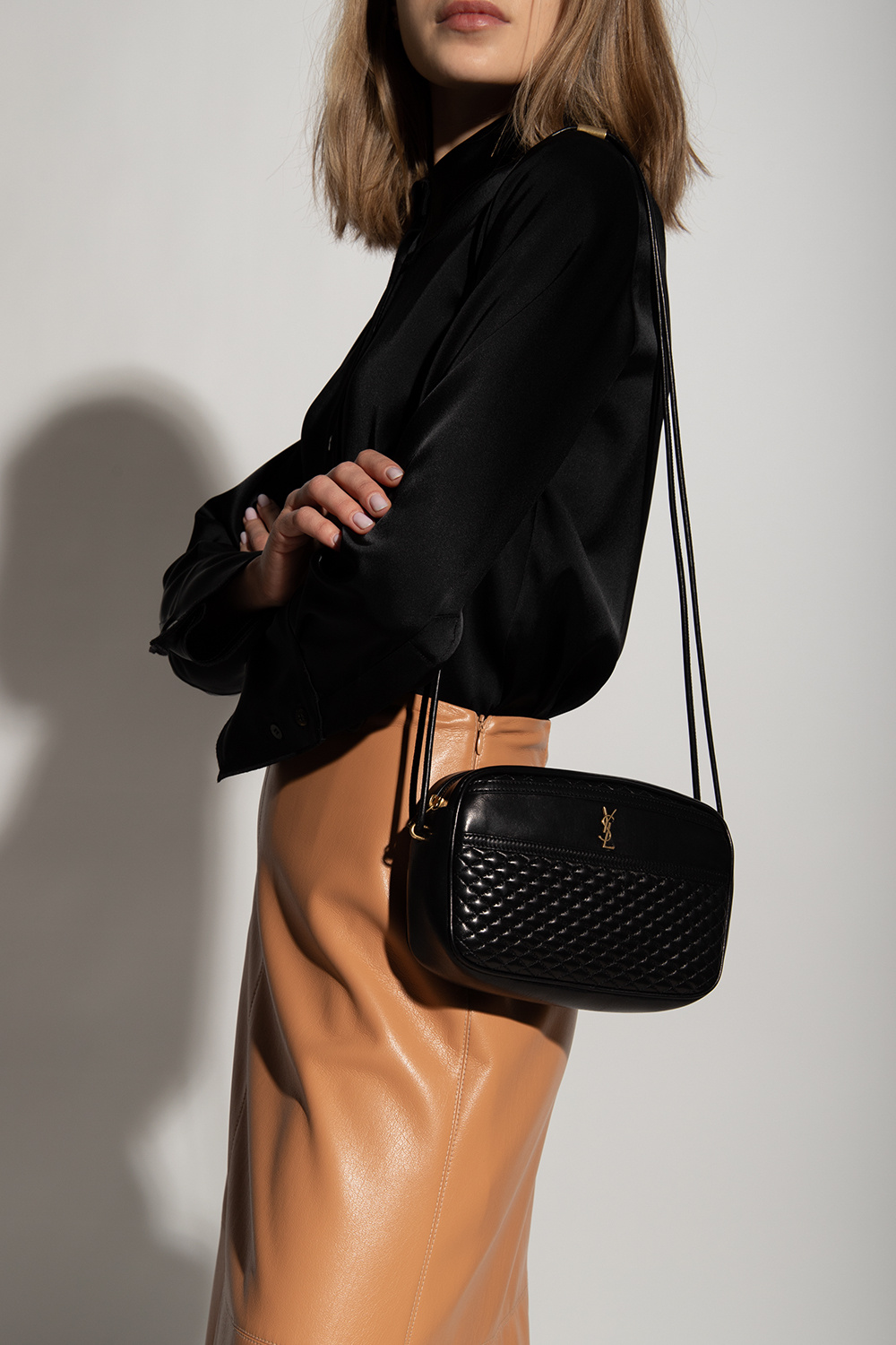 Yves Saint Laurent Victoire Camera Shoulder Bag