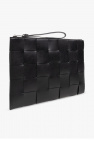 Bottega Veneta BLACK ‘Pouch Large’ handbag