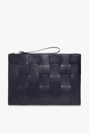 ‘pouch large’ leather handbag od Bottega Veneta
