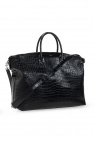 Saint Laurent BLACK ‘Giant Bowling’ holdall bag