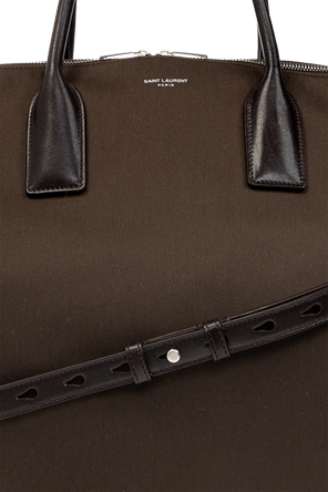 Saint Laurent Bolso de viaje con logo