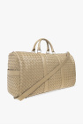 Bottega Veneta GREEN ‘Intrecciato Duffle Large’ duffle bag