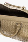 Bottega Veneta GREEN ‘Intrecciato Duffle Large’ duffle bag