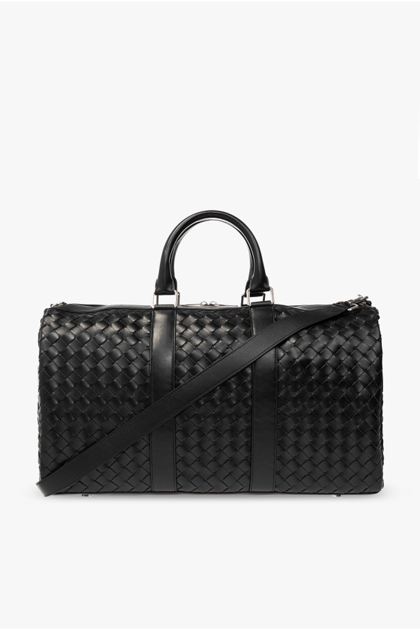 Leather duffel bag od Bottega Veneta