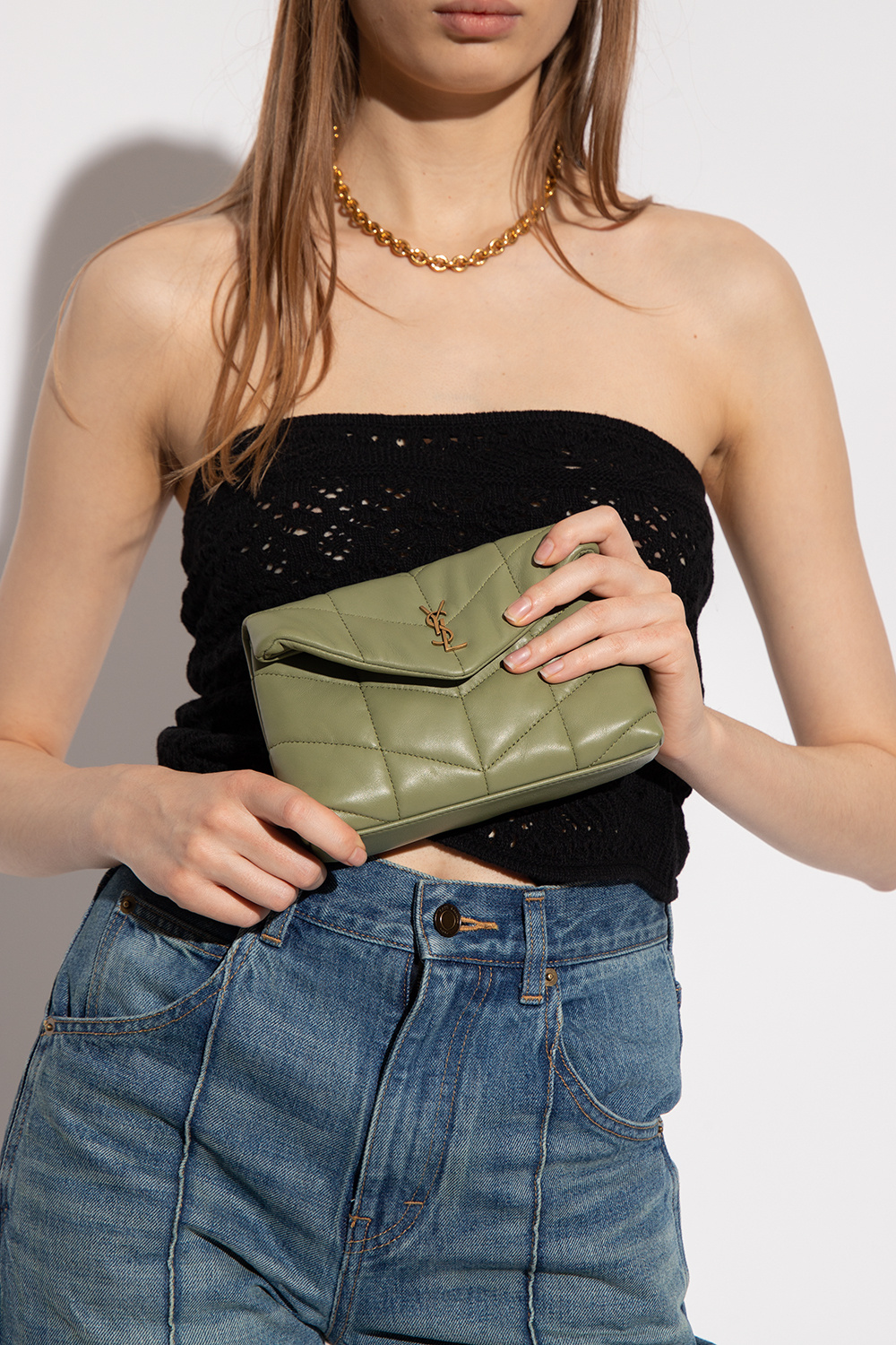 Saint Laurent 'Puffer Small' quilted handbag, Women's Bags