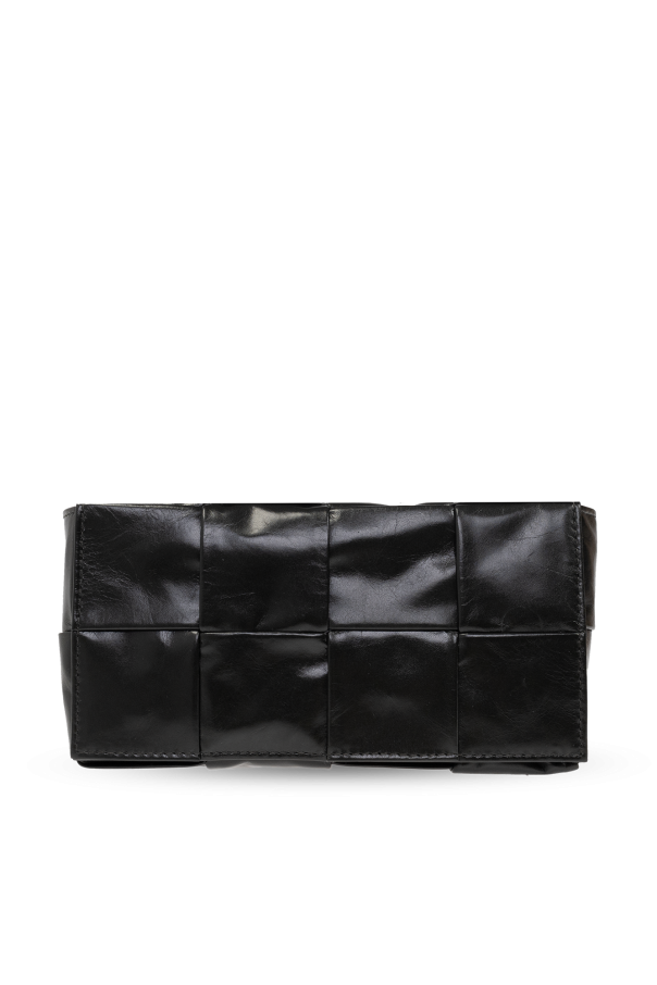 bottega Black Veneta ‘Cassette Mini’ shoulder bag