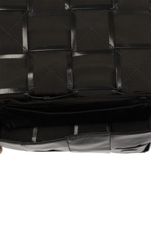 bottega Black Veneta ‘Cassette Mini’ shoulder bag